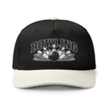 Bowling Two-Tone Cap – Classic Bowling Ball & Pins Sports Hat