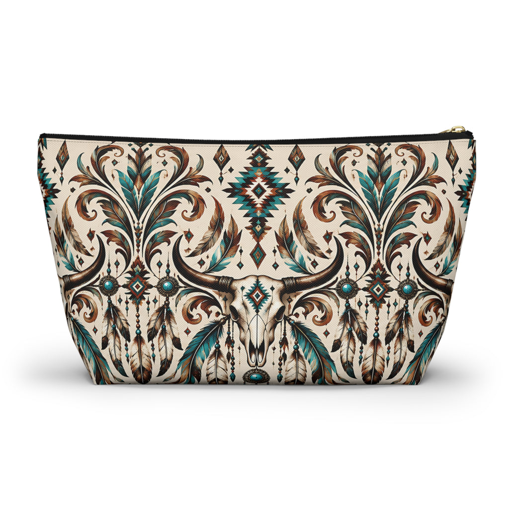 Western Longhorn Pouch – Southwestern Boho Pattern