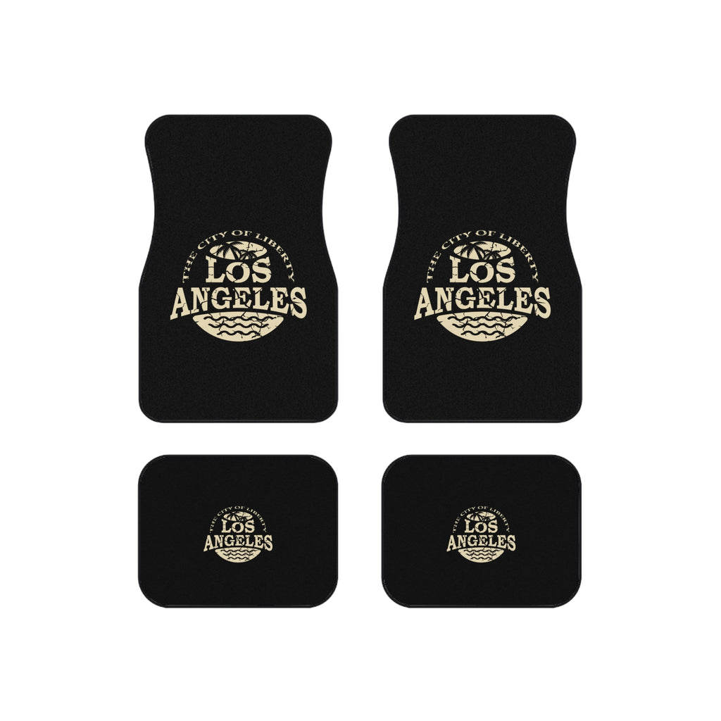Los Angeles Car Floor Mats – California 4-Piece Set