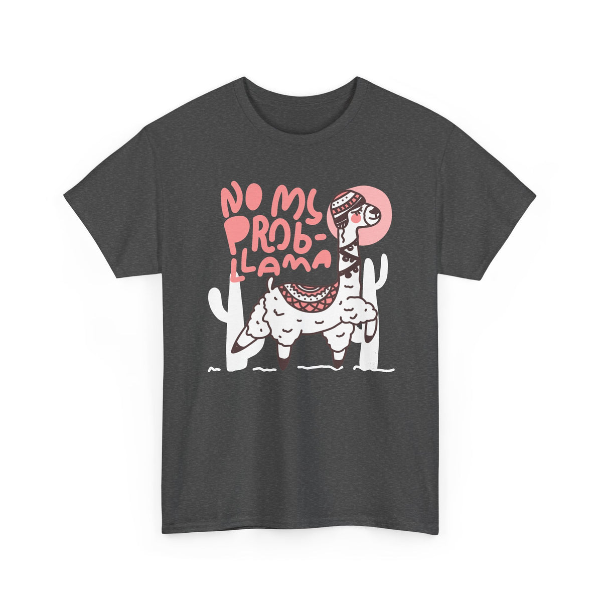 “No Prob Llama” T-Shirt – Funny Llama Graphic Tee
