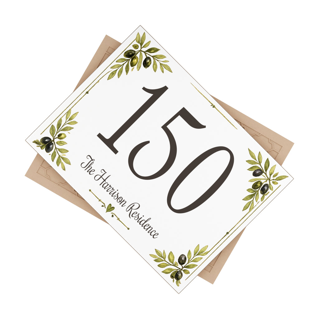 Custom House Number - Personalized House Number - P78