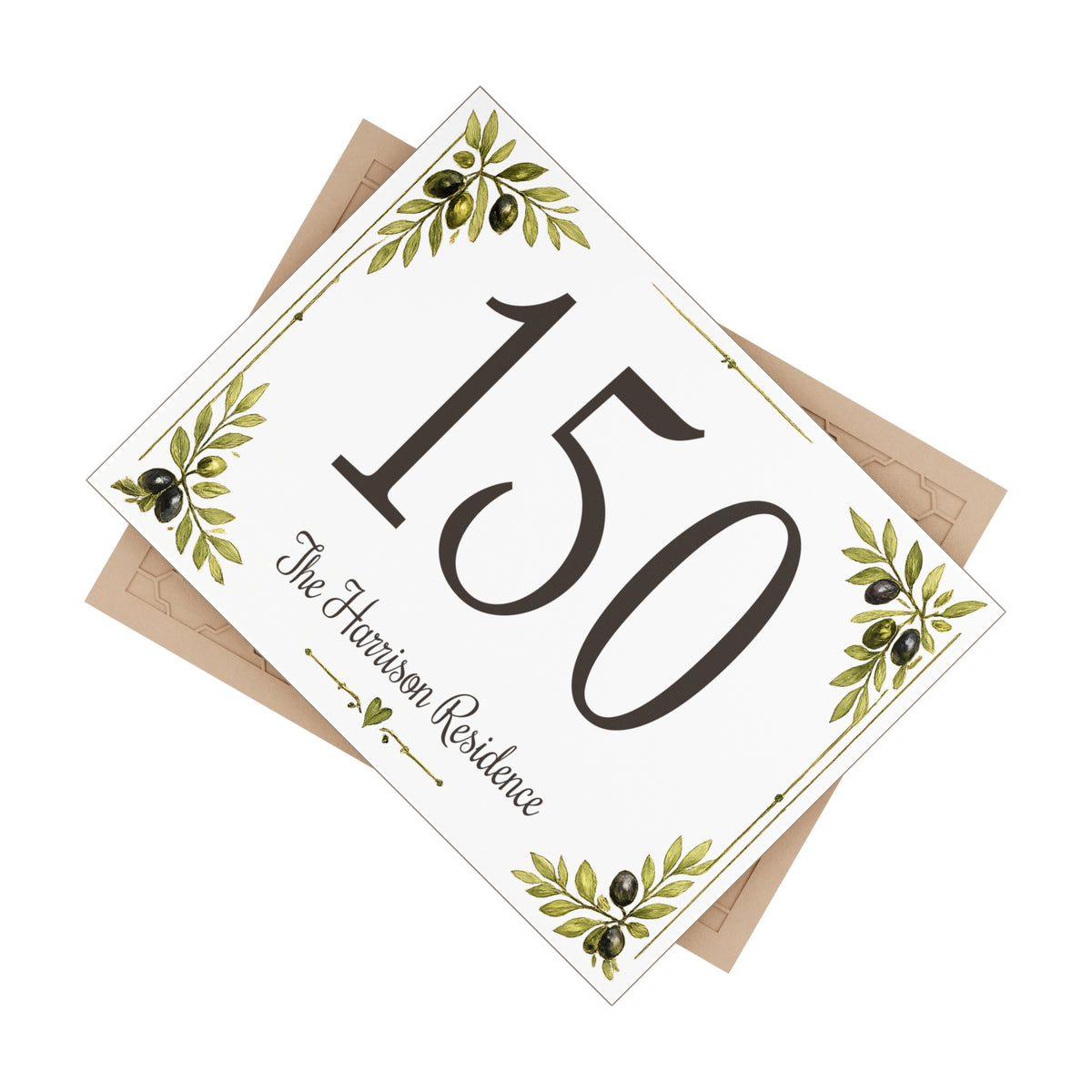 Custom House Number - Personalized House Number - P78
