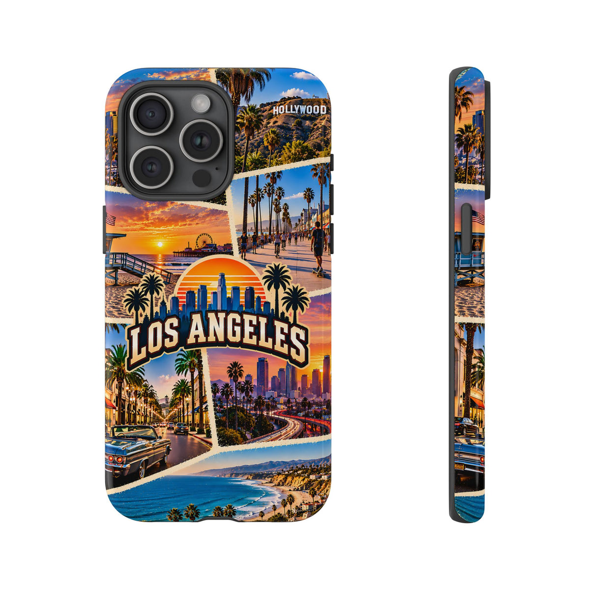 Los Angeles Tough Phone Case – California Travel Collage