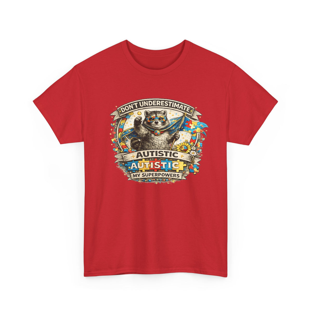 Autism Superpowers T-Shirt – “Don’t Underestimate Autistic” Graphic Tee