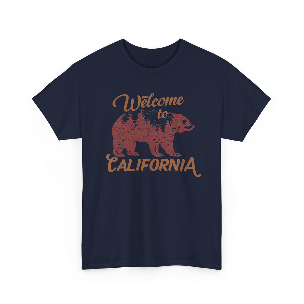 Welcome to California T-Shirt – Vintage California Bear Graphic Tee