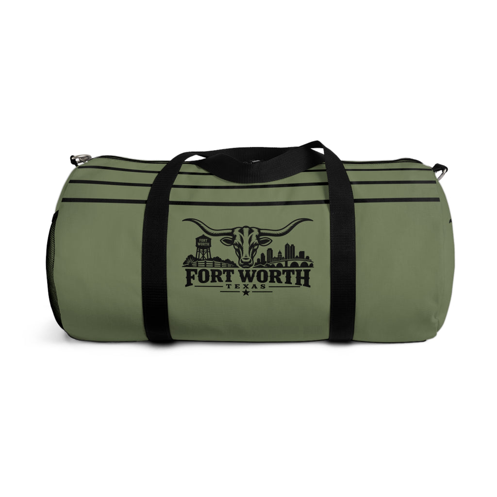 Fort Worth Texas Duffel Bag – Western Longhorn Design
