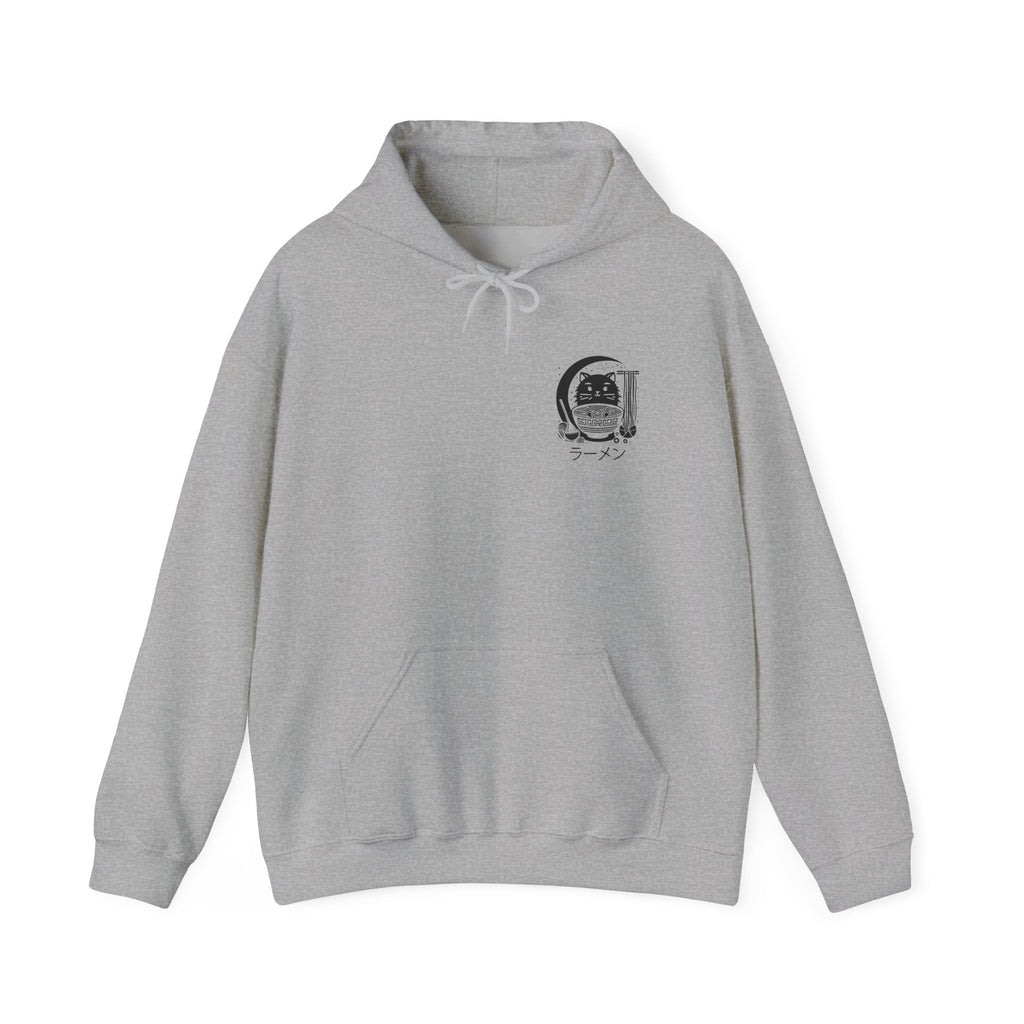 Kawaii Cat Ramen Hoodie | Cute Noodle Bowl Sweatshirt