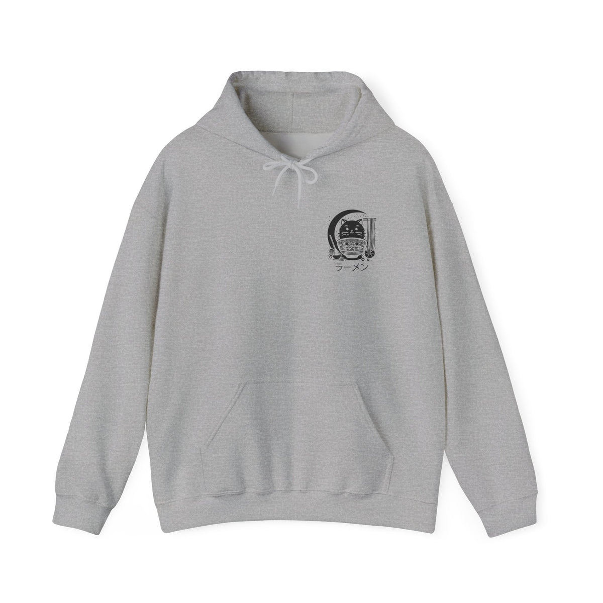 Kawaii Cat Ramen Hoodie | Cute Noodle Bowl Sweatshirt