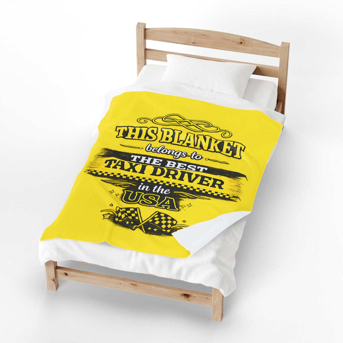 Best Taxi Driver Blanket Gift for Taxi Driver  Funny Cab Driver Gift  USA Taxi Appreciation Throw