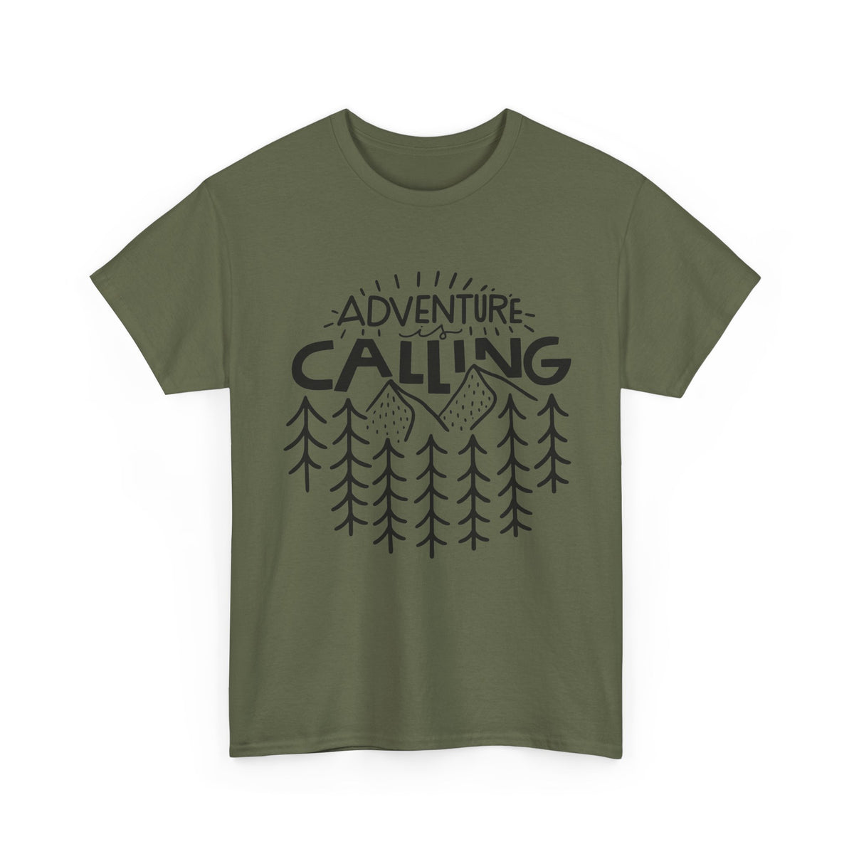 Adventure Is Calling T-Shirt – Outdoor Adventure Graphic Tee