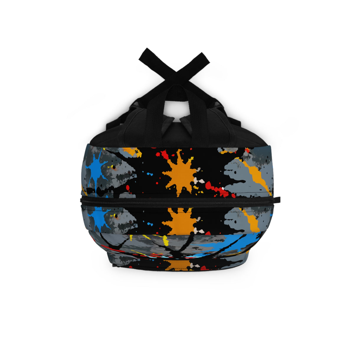 Personalized Graffiti Backpack with Name – Urban Paint Splatter Design