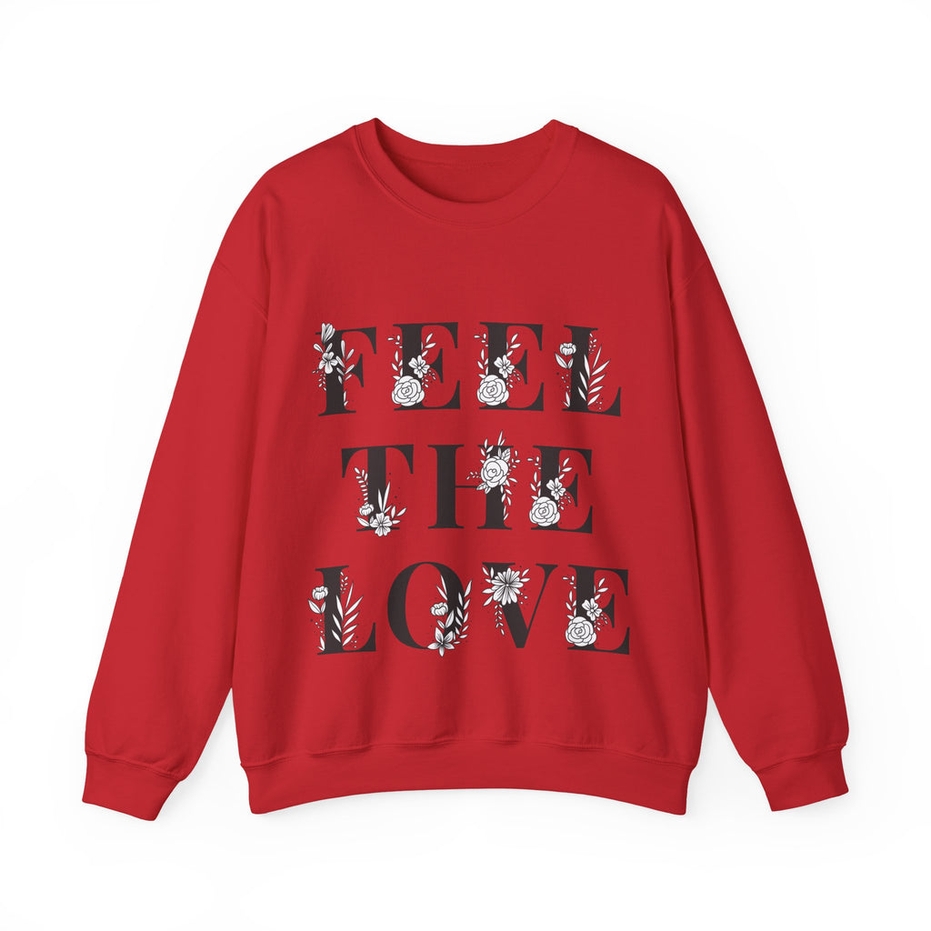 Floral Design Crewneck Sweatshirt