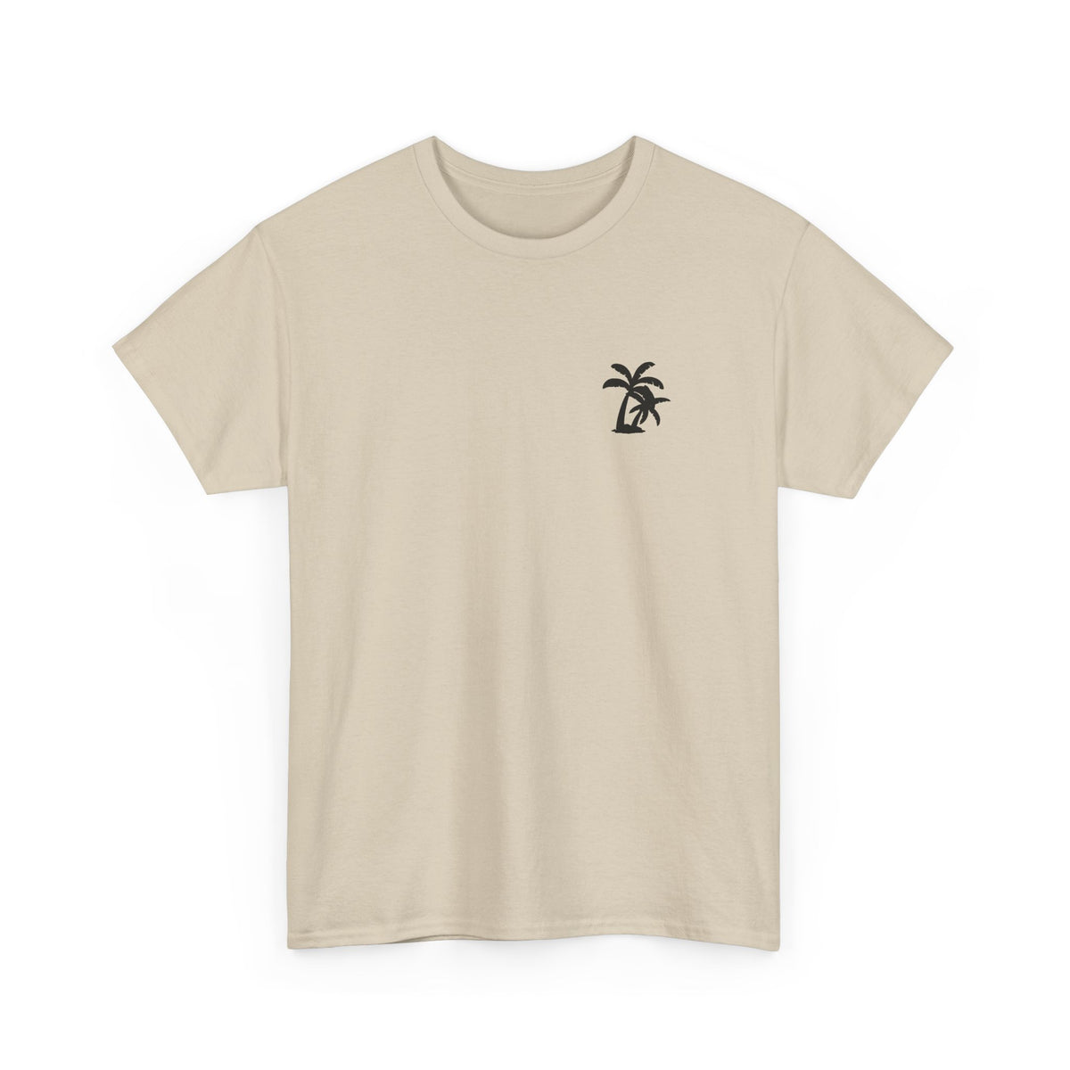 Minimal Palm Tree T-Shirt – California Beach Graphic Tee