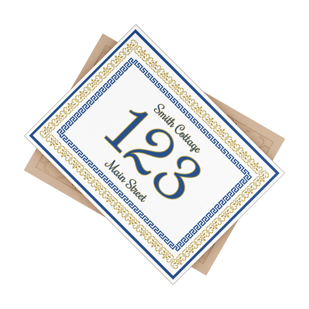 Custom House Number - Personalized House Number S14