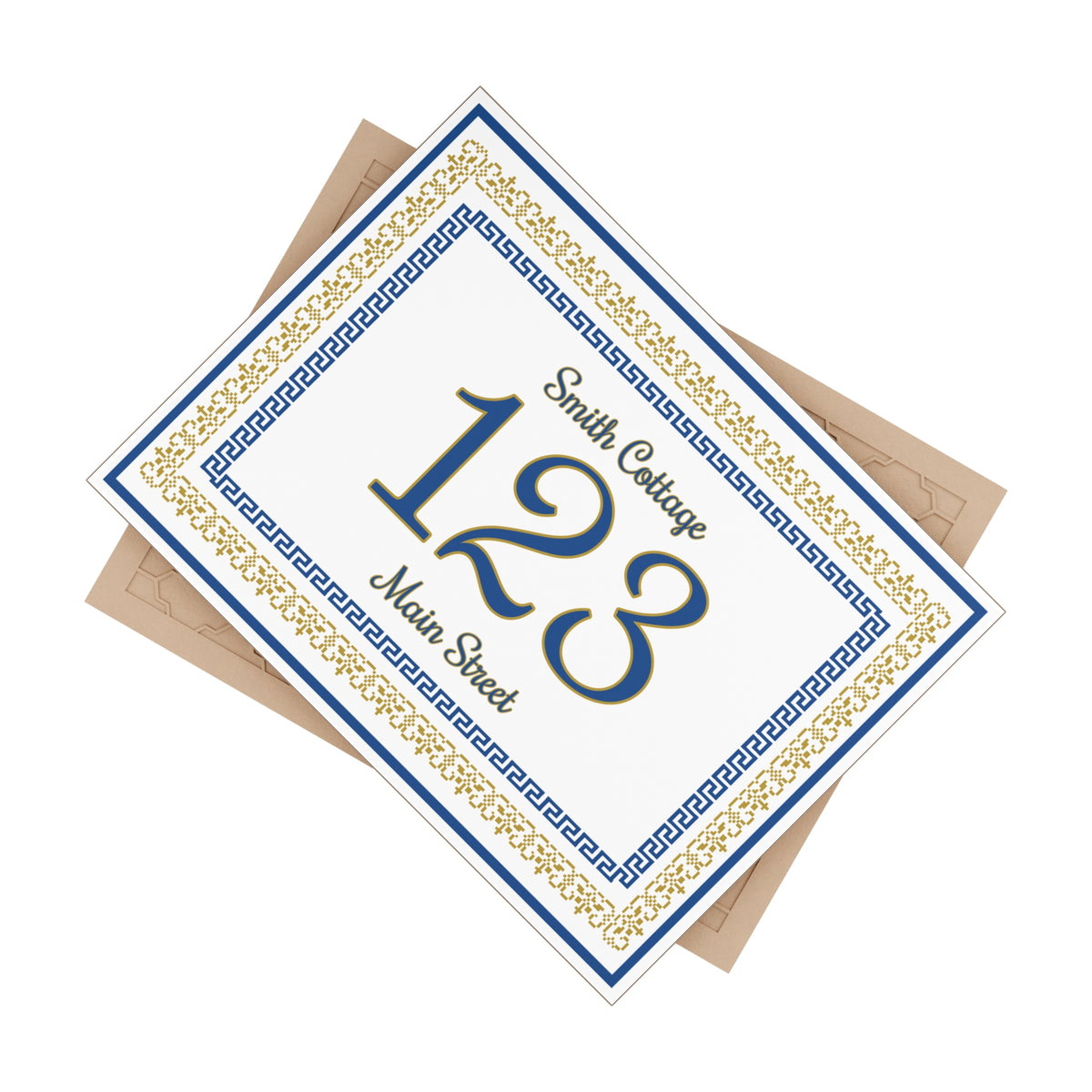 Custom House Number - Personalized House Number S14
