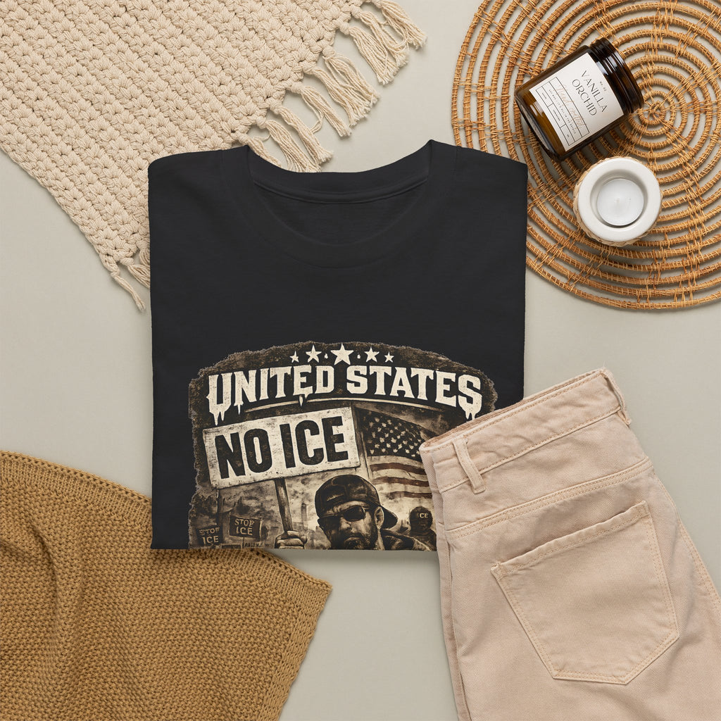 No ICE T-Shirt – United States Statement Streetwear Graphic Tee