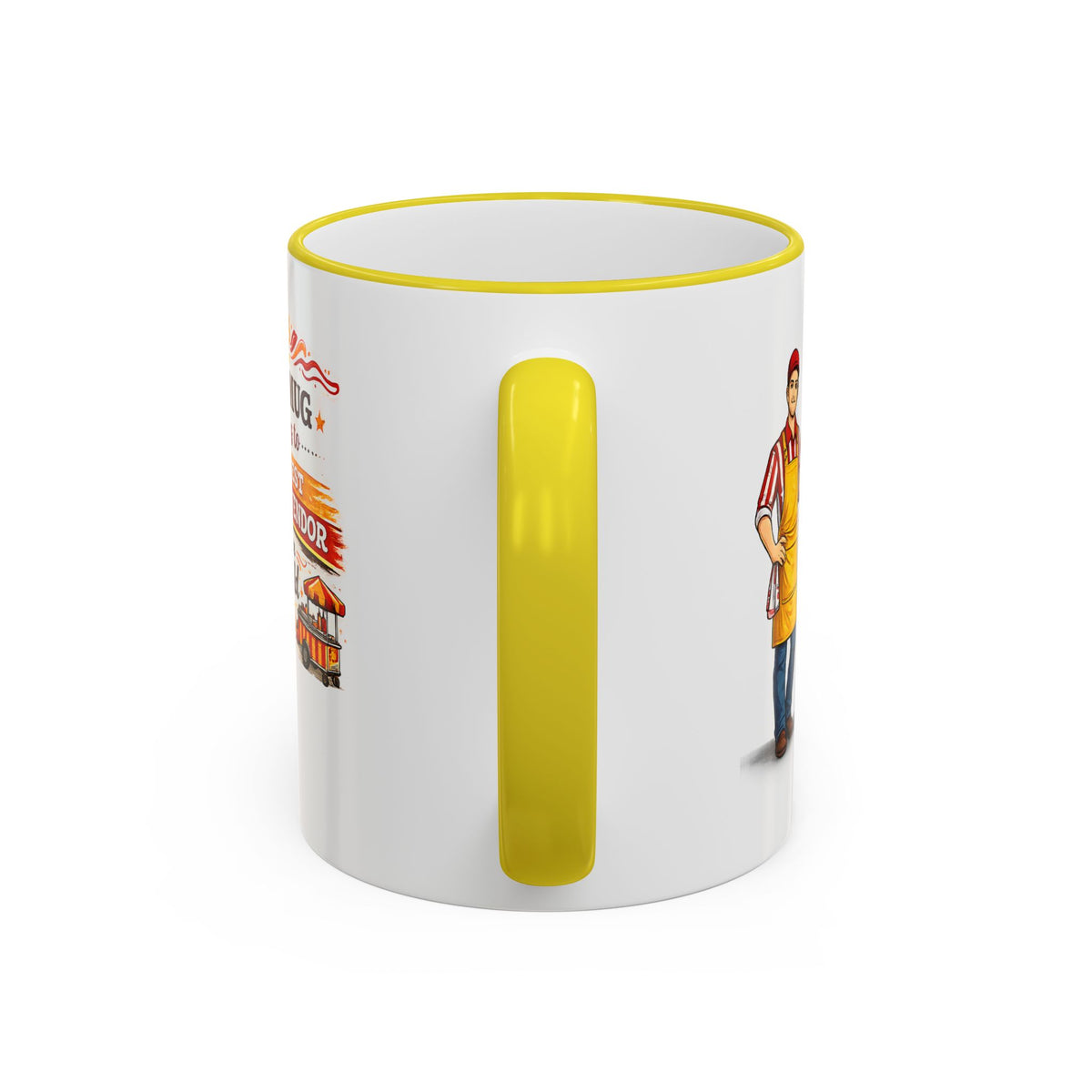 Best Hot Dog Vendor Mug This Mug Belongs To The Best Hot Dog Vendor in the World, Funny Food Seller Gift
