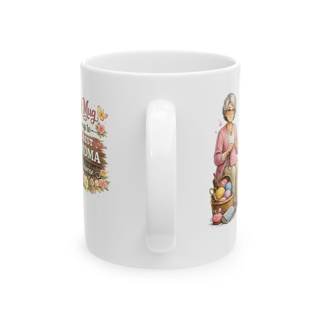 Best Grandma Mug This Mug Belongs To The Best Grandma in the Universe, Grandma Coffee Mug Gift