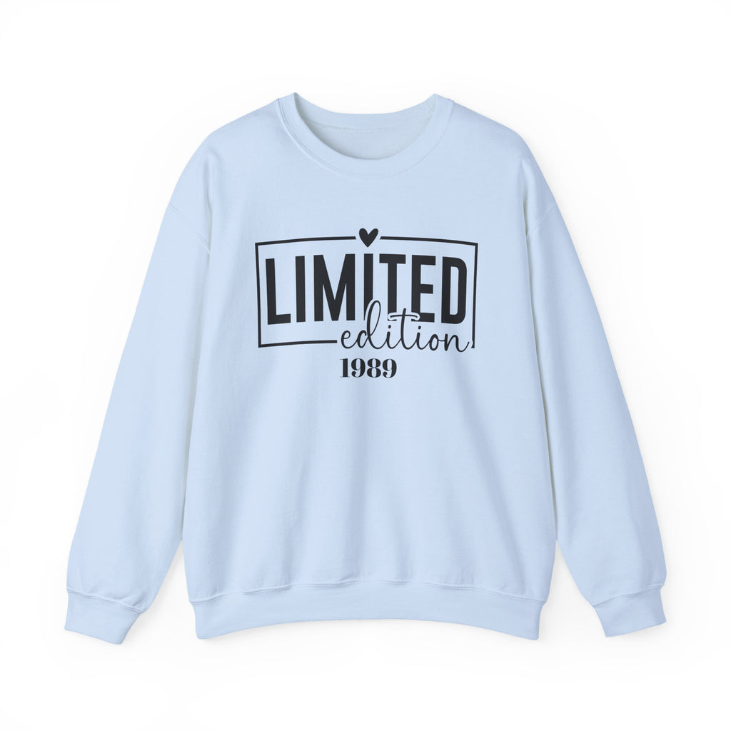 Limited Edition custom date of birth Unisex Crewneck Sweatshirt