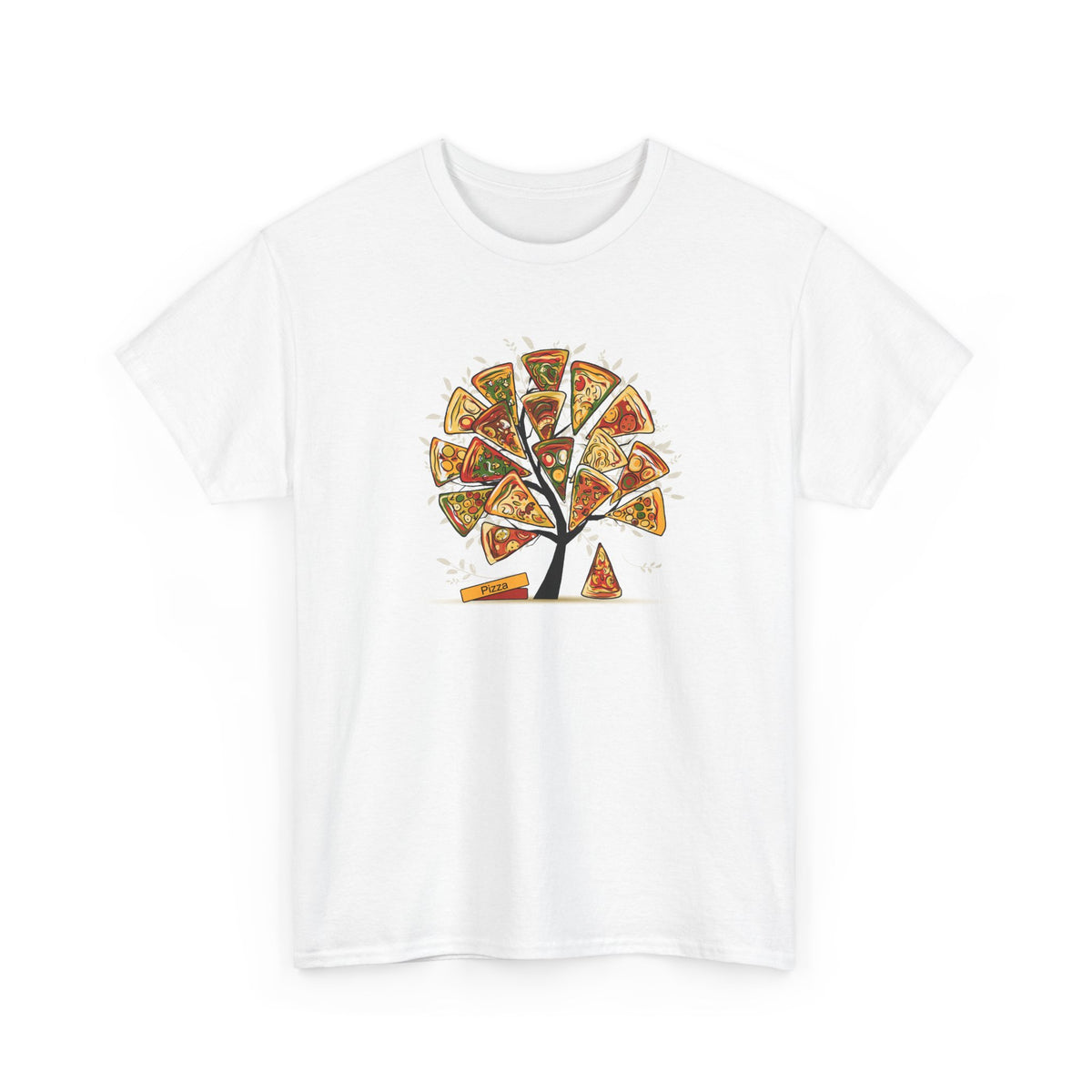 Pizza Tree T-Shirt – Funny Pizza Lover Graphic Tee