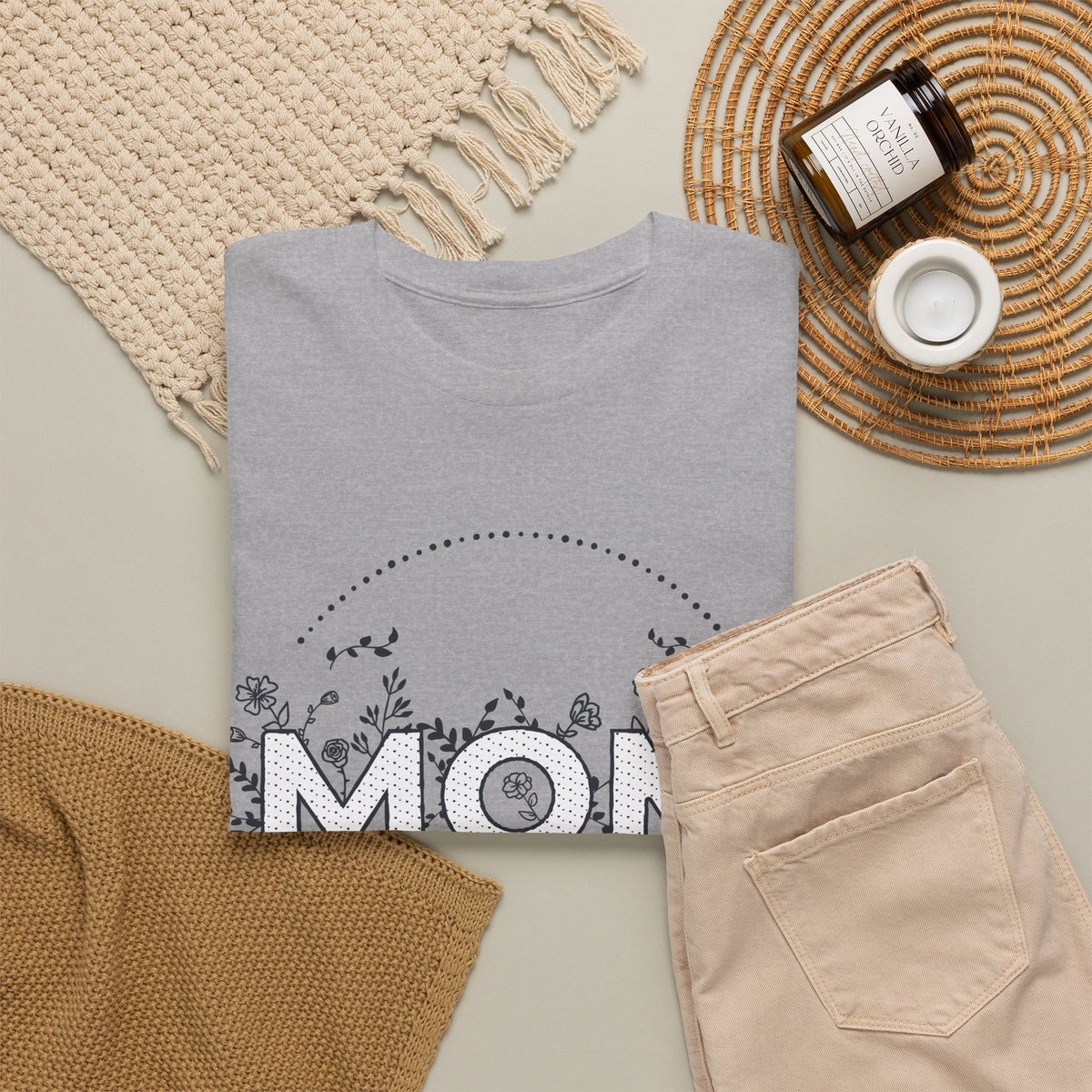 Floral Mom T-Shirt – Mother’s Day Gift Graphic Tee