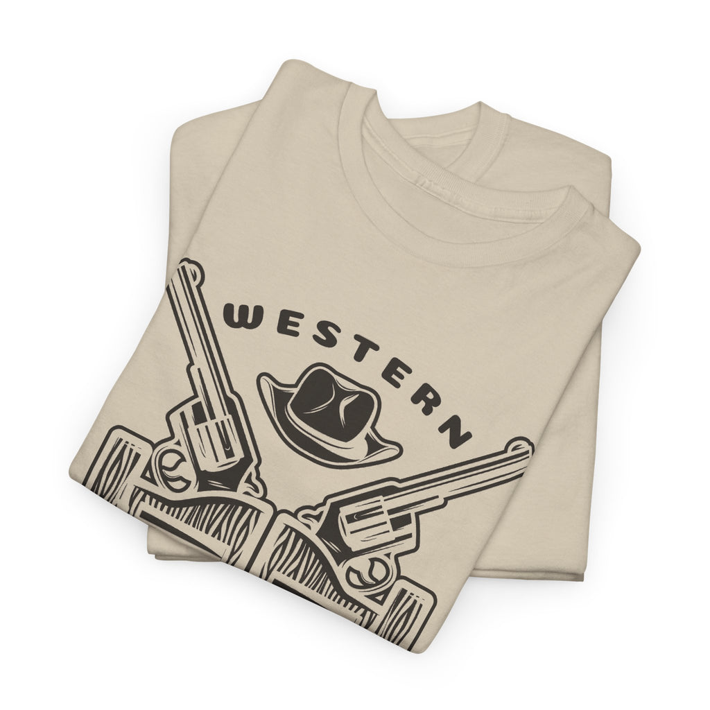 Vintage Cowboy T-Shirt – Western Saloon Retro Graphic Tee