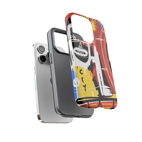 Abstract Street Art Phone Case – Colorful Urban Tough Case