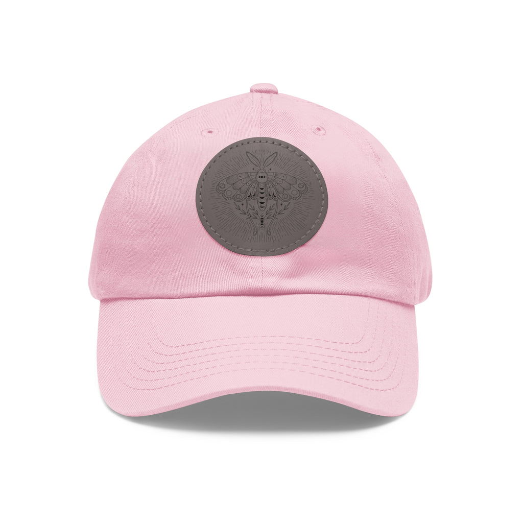 Bee Leather Patch Dad Hat – Cute Nature & Honey Bee Baseball Cap