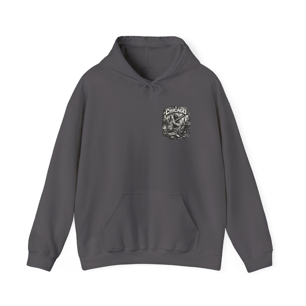 Chicago Streetwear Hoodie Graphic Hooded Sweatshirt