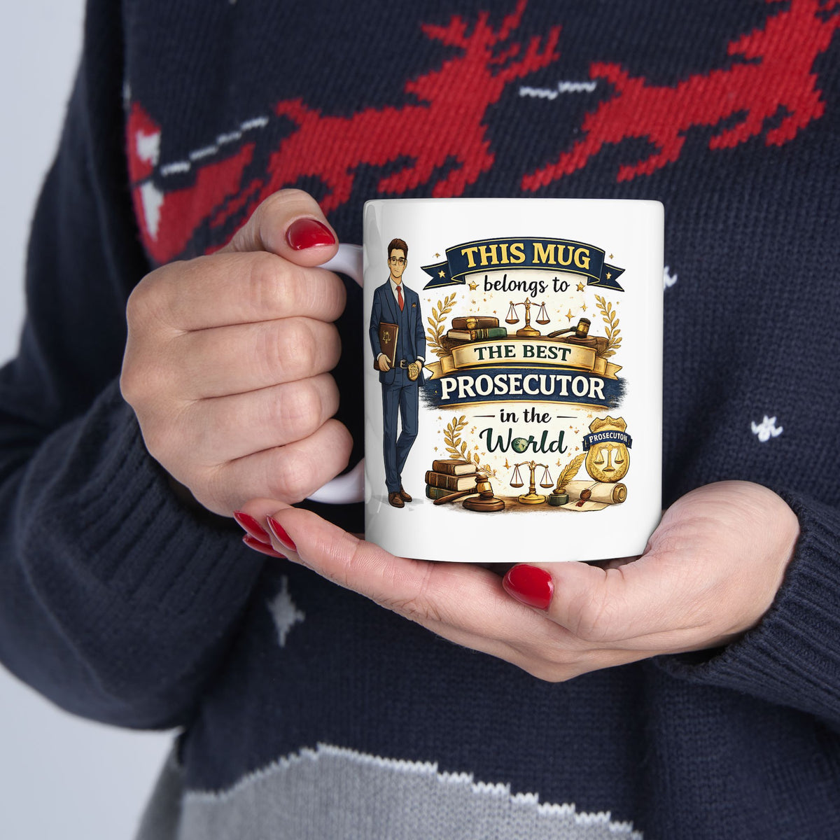 Best Prosecutor Mug This Mug Belongs To The Best Prosecutor in the World, Prosecutor Coffee Mug Gift