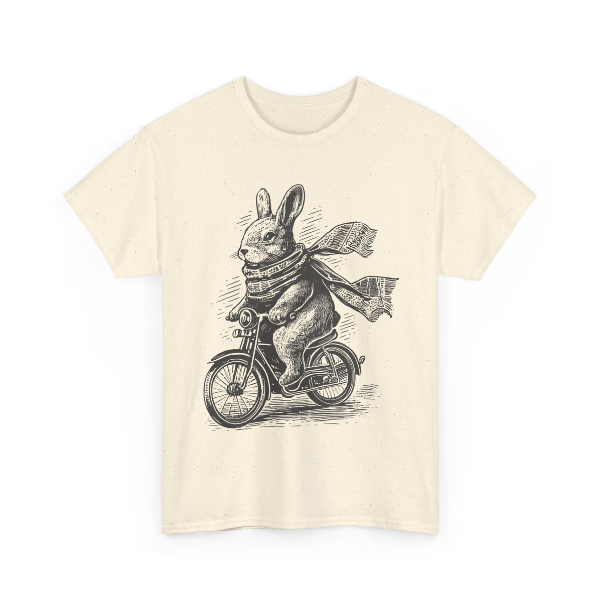 Bicycle Bunny T-Shirt – Funny Vintage Rabbit Graphic Tee