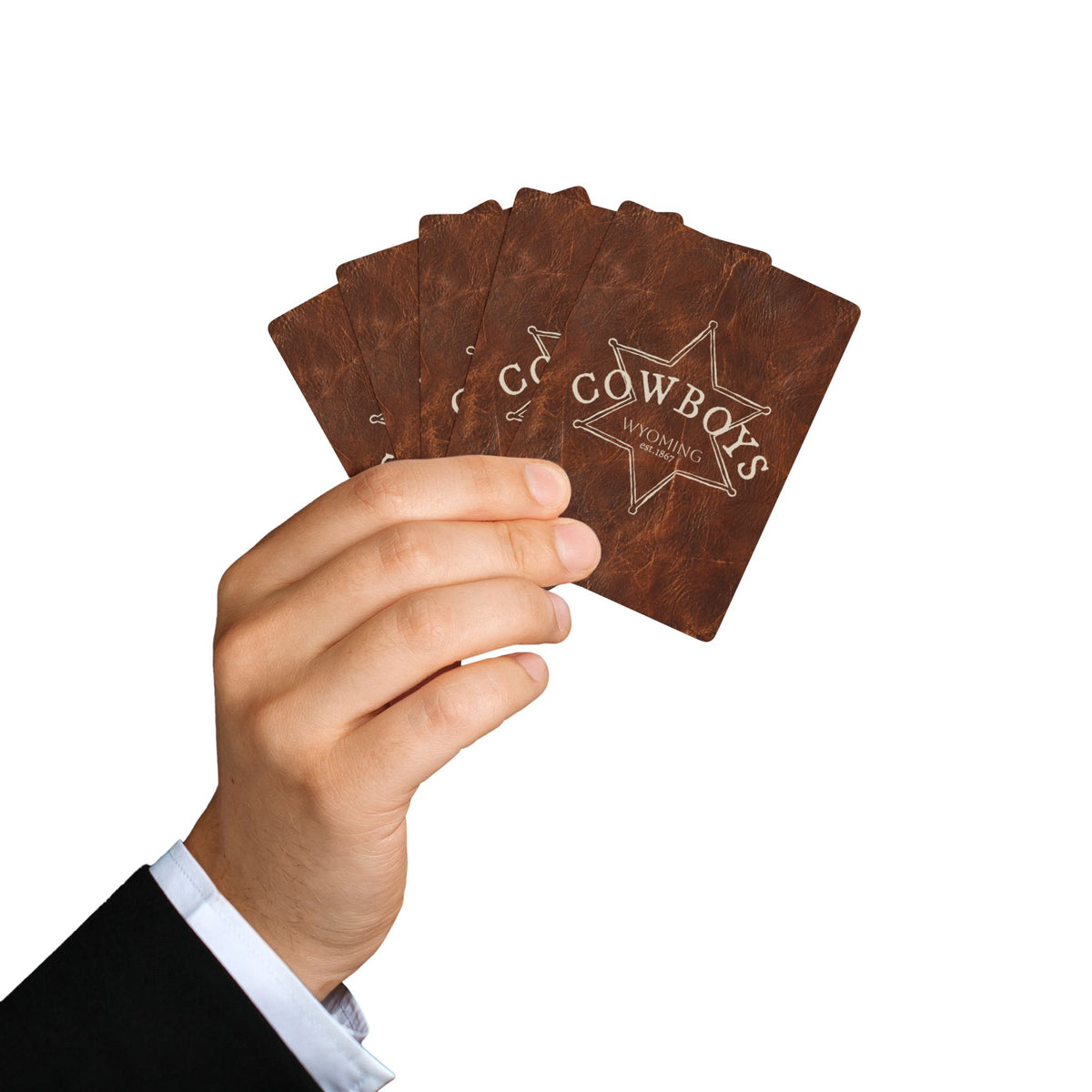 Wyoming Cowboy Poker Playing Cards – Western Design