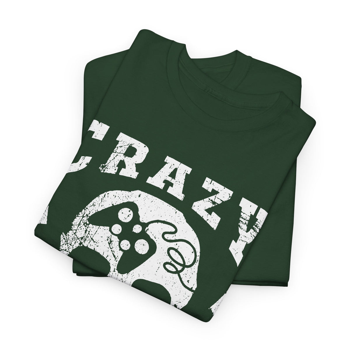 Crazy Gamer T-Shirt – Skull Gaming Streetwear Graphic Tee