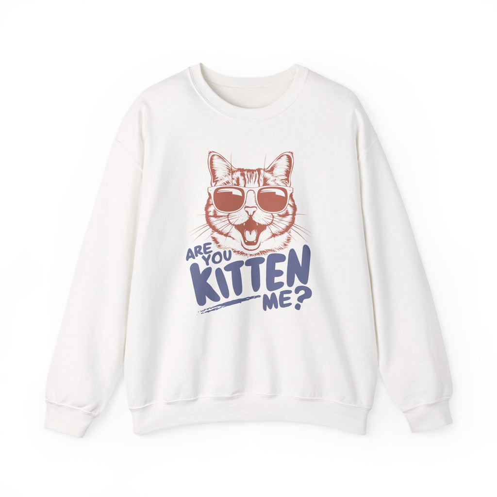 Funny Cat Sweatshirt, Cute Cat Jumper