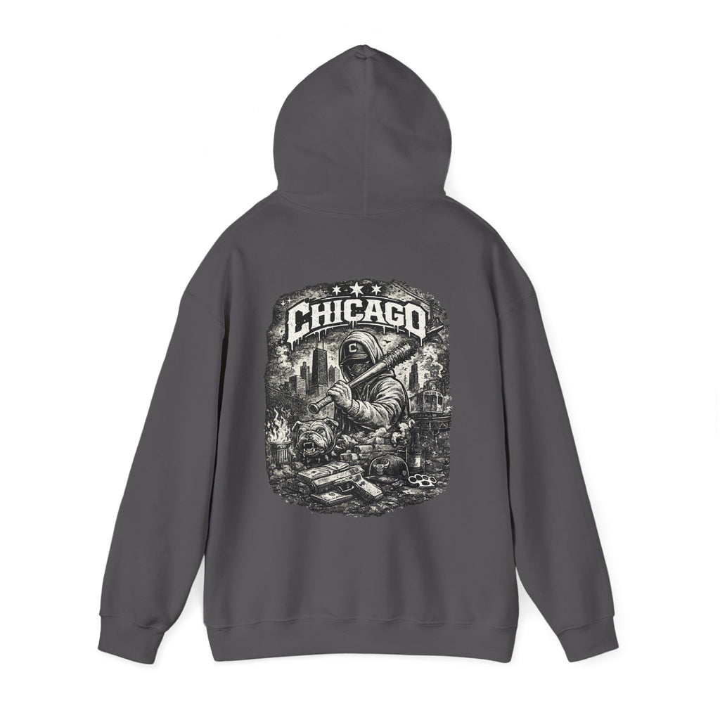 Chicago Streetwear Hoodie Graphic Hooded Sweatshirt