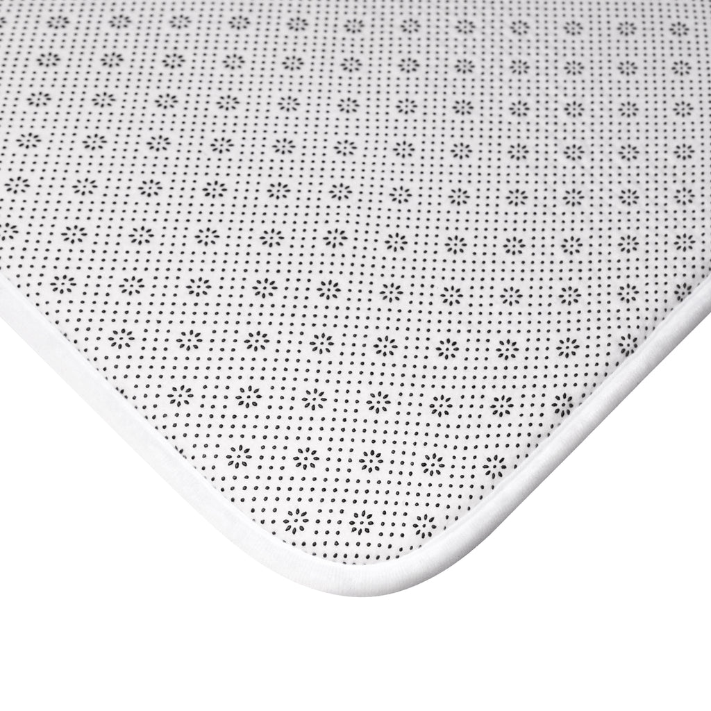 Relax & Unwind Bath Mat – Minimalist Gray Bathroom Decor