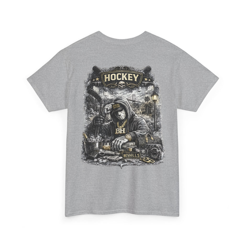 Hockey Streetwear T-Shirt – Urban Oversized Graphic Tee