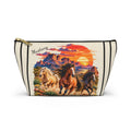 Wild Mustang Pouch – Western Desert Horse Graphic