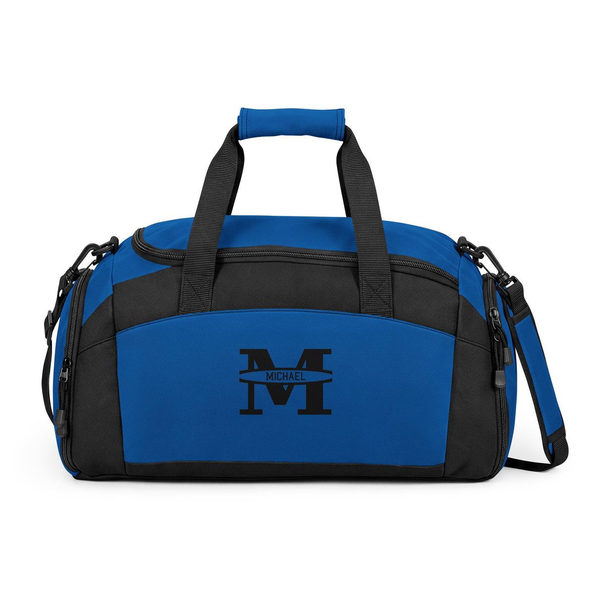 Personalized Monogram Gym Bag – Custom Initial & Name
