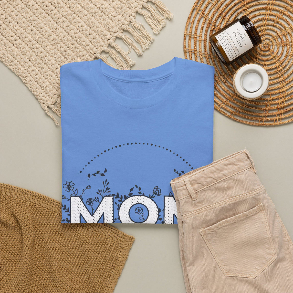 Floral Mom T-Shirt – Mother’s Day Gift Graphic Tee