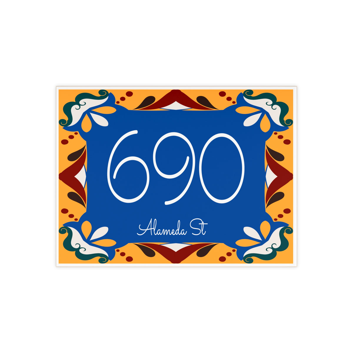 Custom House Number - Personalized House Number - P16