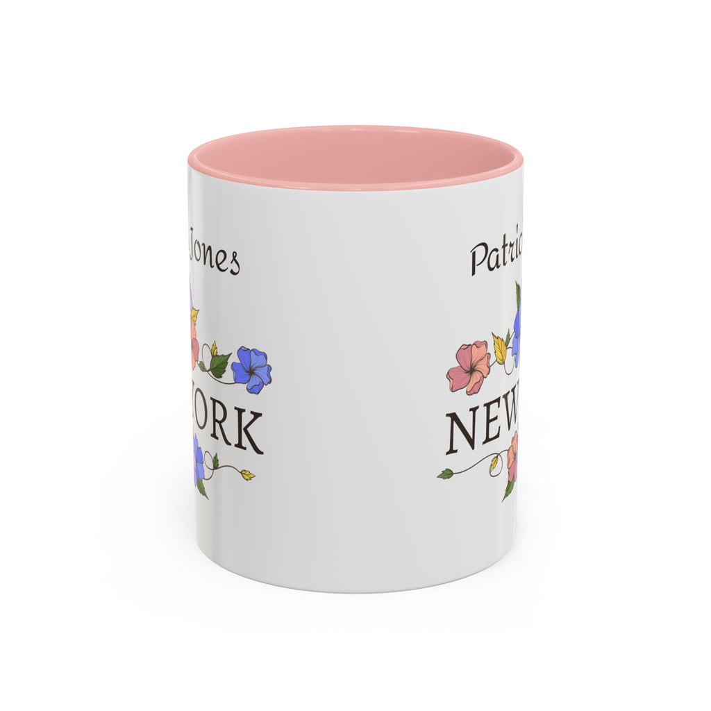Personalized New York Mug with Name – Floral NYC Gift