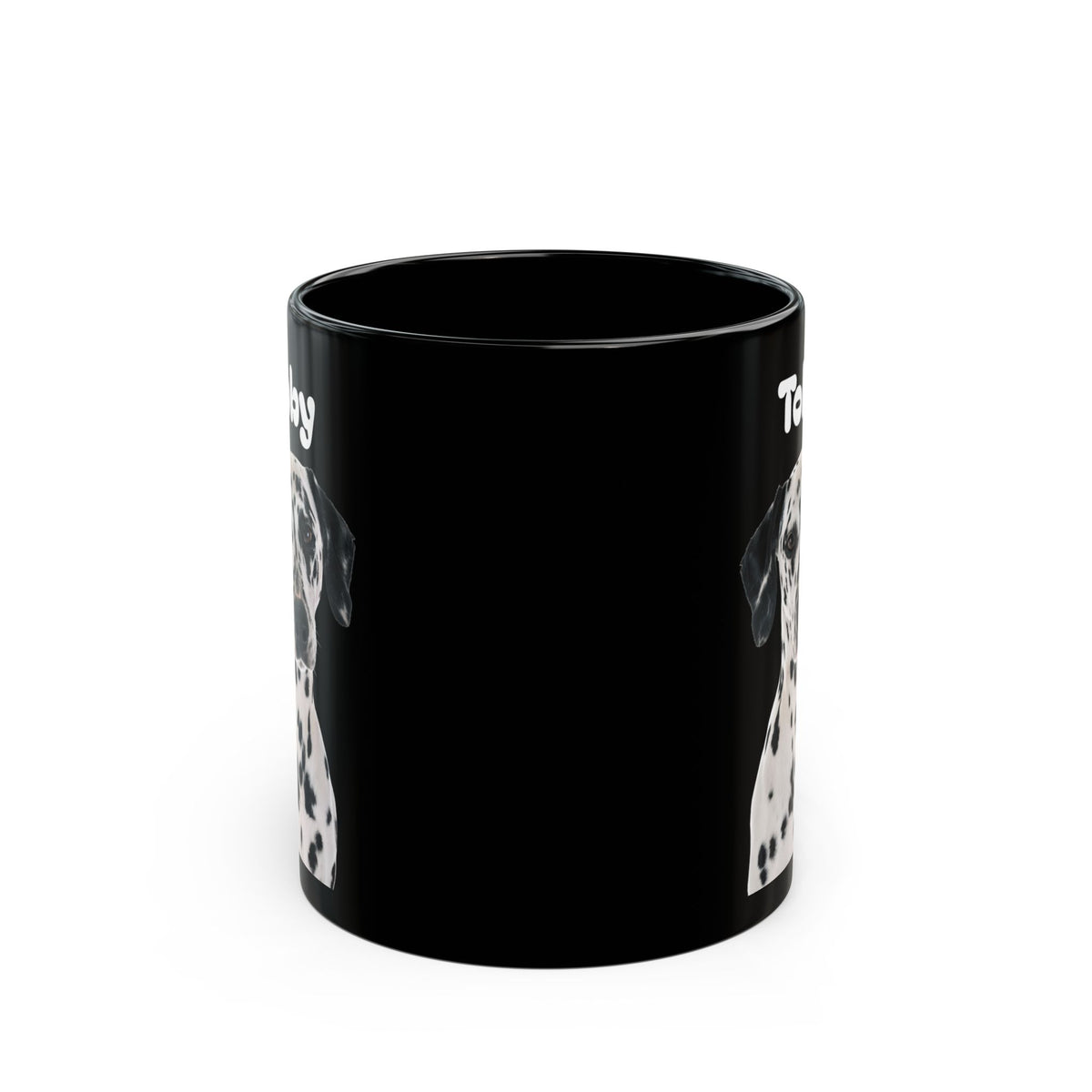 Personalized Pet Photo Mug  Custom Dog or Cat Picture Mug  Black Ceramic Coffee Cup 11oz 15oz  Pet Lover Gift