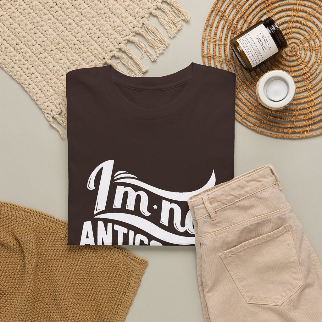 “I’m Not Antisocial, Society Is Anti-Me” T-Shirt – Funny Introvert Graphic Tee