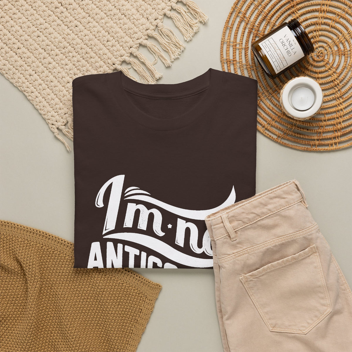 “I’m Not Antisocial, Society Is Anti-Me” T-Shirt – Funny Introvert Graphic Tee