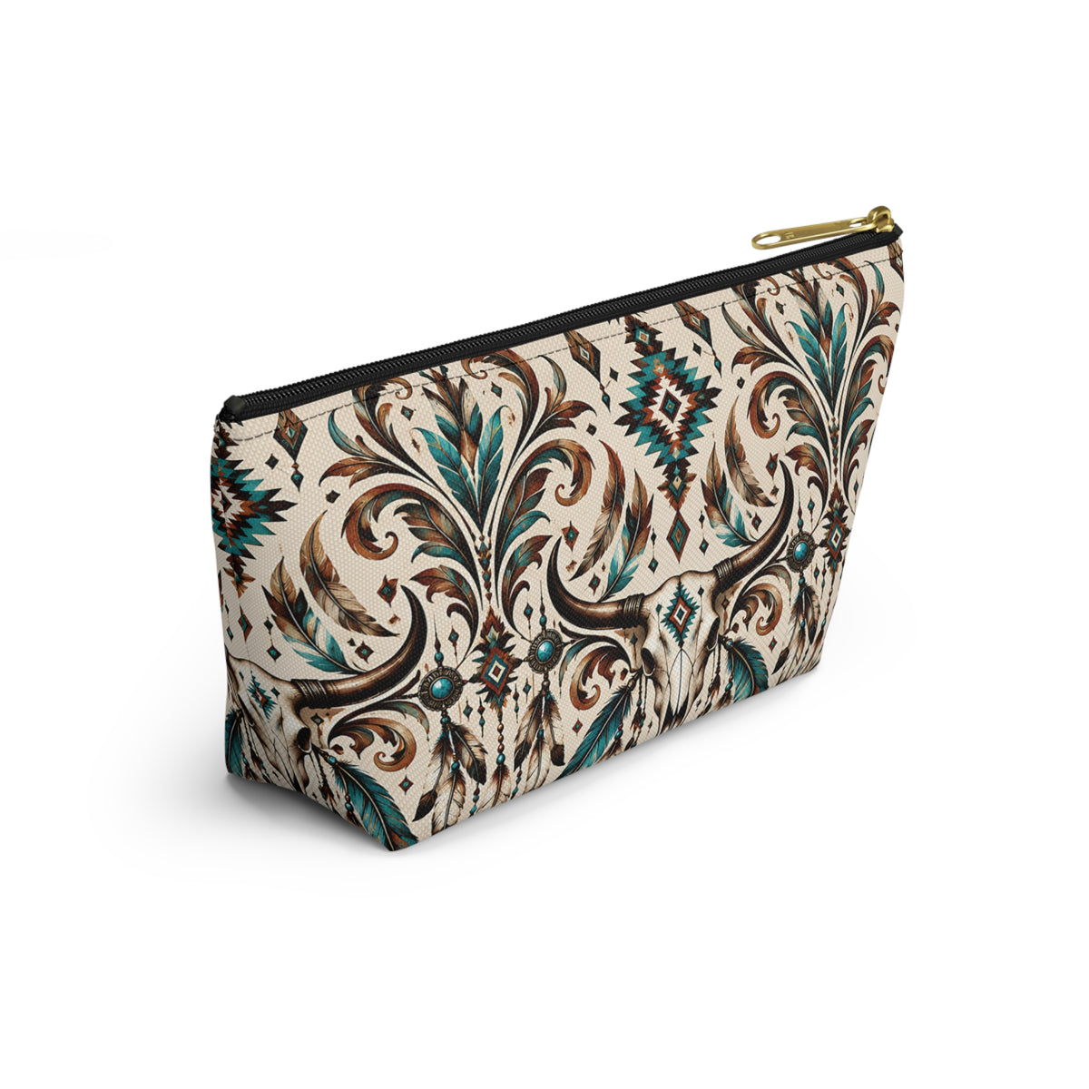 Western Longhorn Pouch – Southwestern Boho Pattern