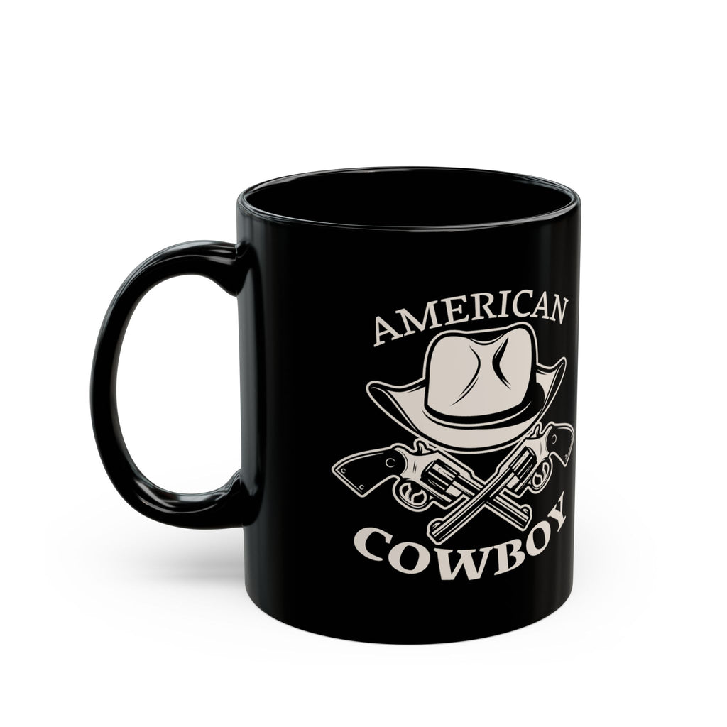 American Cowboy Mug Western Coffee Cup Patriotic Country Gift for Him