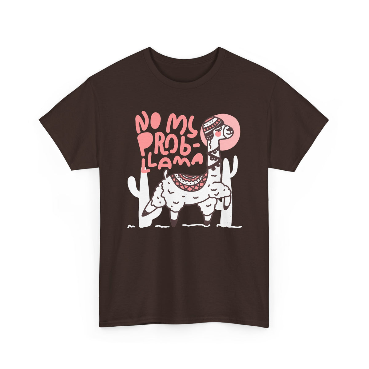 “No Prob Llama” T-Shirt – Funny Llama Graphic Tee