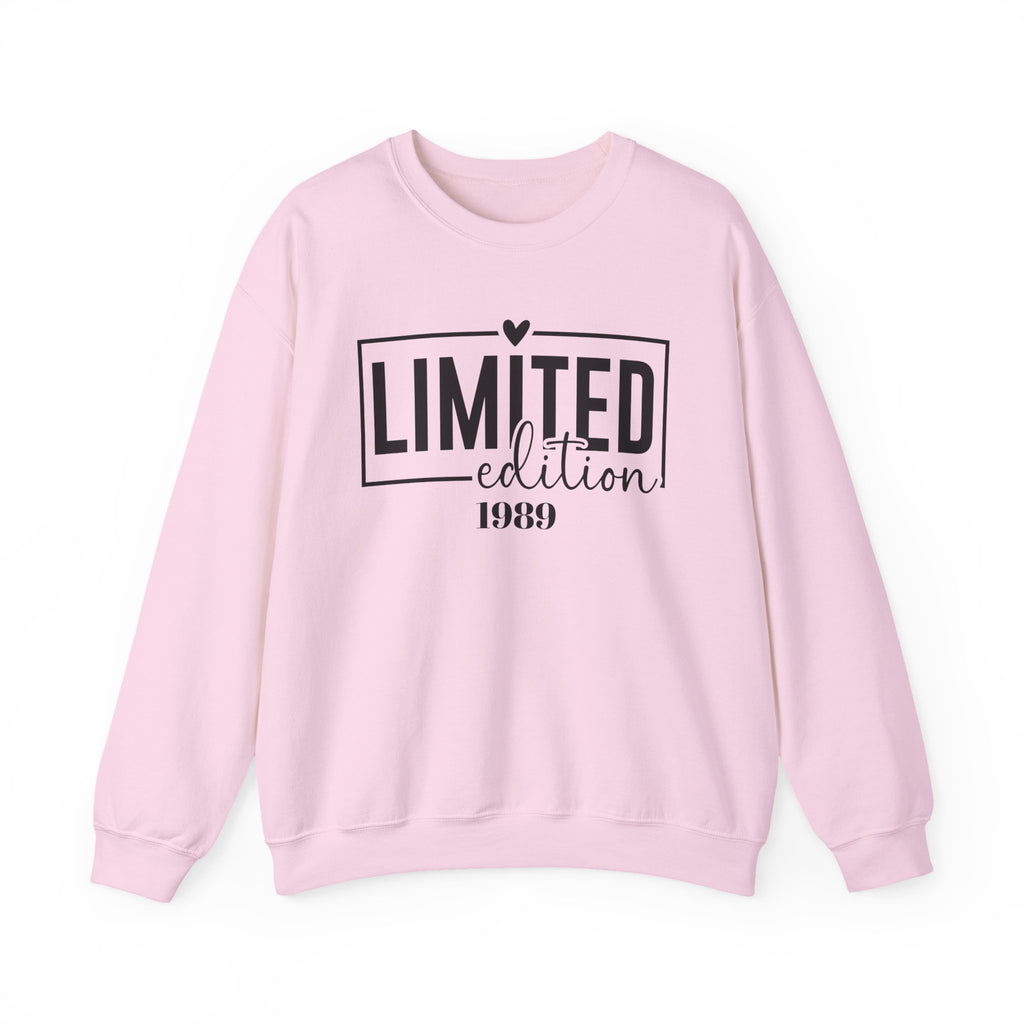 Limited Edition custom date of birth Unisex Crewneck Sweatshirt
