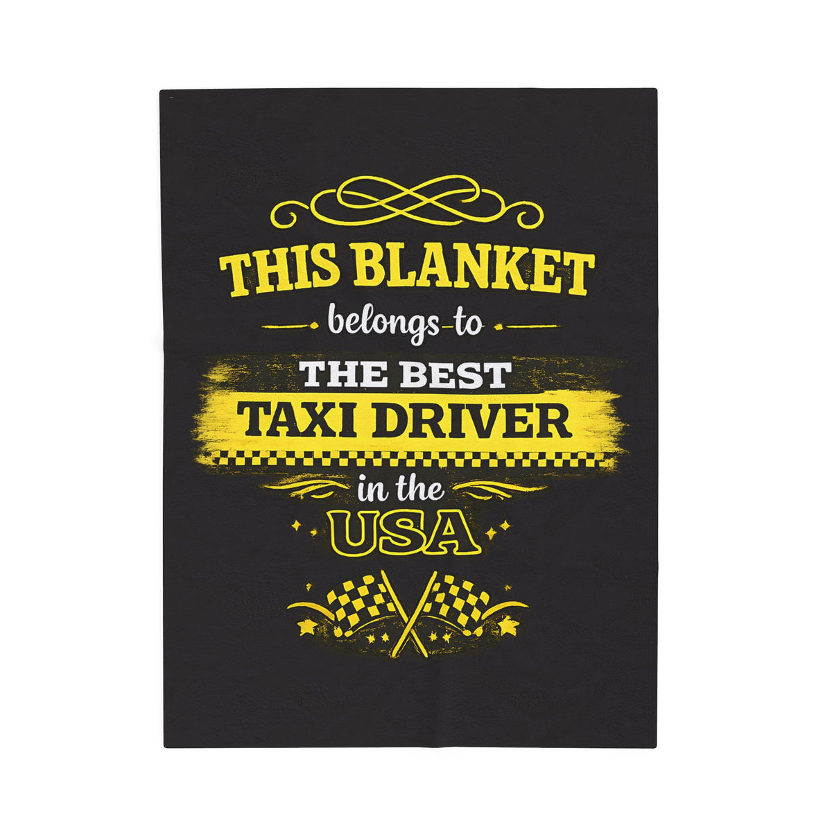 Best Taxi Driver Blanket Gift for Taxi Driver  Funny Cab Driver Gift  USA Taxi Appreciation Throw